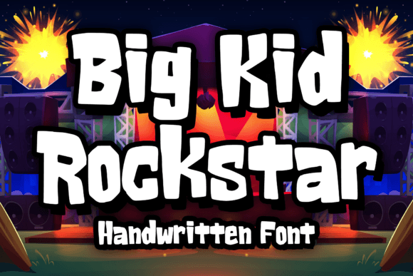 Big Kid Rockstar: Elevating Design with Playful Typography