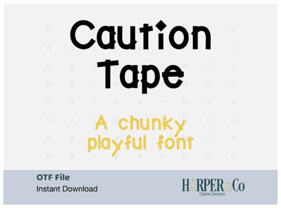 Caution Tape: The Bold Typography Trend Redefining Visual Communication