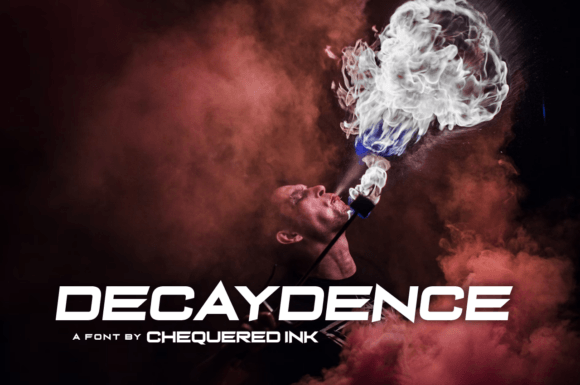 Decaydence: Integrating Hand-Crafted Typography into Professional Design Workflows