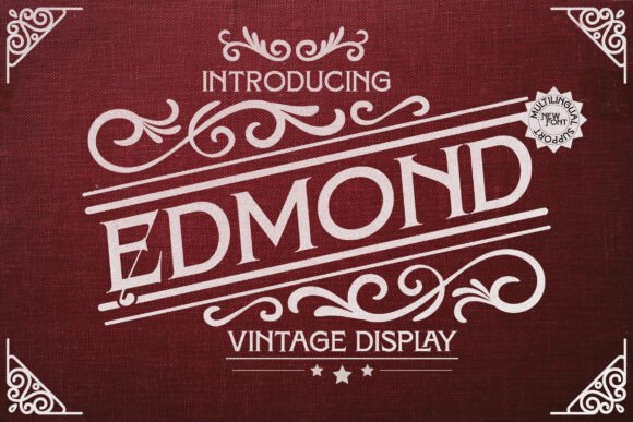 Edmond: Vintage Elegance for Modern Design