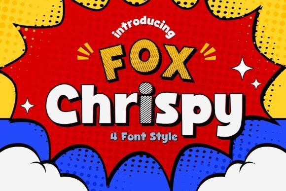 Fox Chrispy: A Playful Display Font for Bold Designs