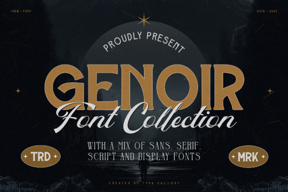 Genoir: Vintage Typography for Modern Design