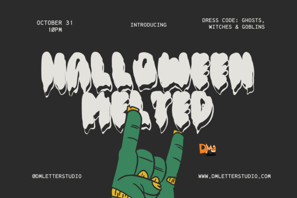 Halloween Melted: Integrating a Viscous Typeface into Your Creative Workflow