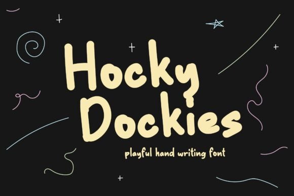 Hocky Dockies: Playful Modern Sans Font