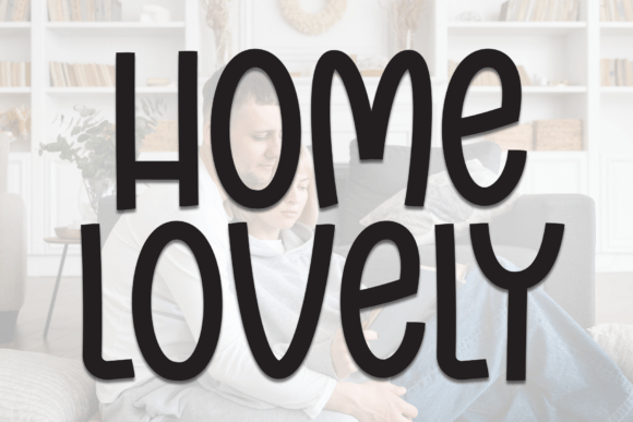 Home Lovely: A Warm Handwritten Display Font