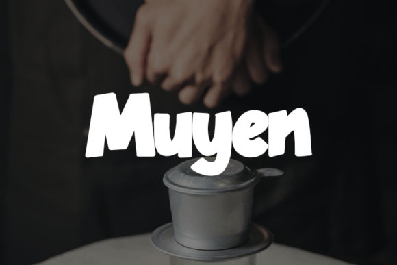 Muyen: A Versatile Typeface for Modern Product Design