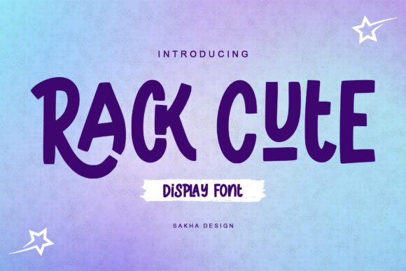 Rack Cute: A Practical Evaluation of a Playful Display Font