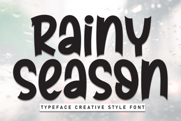Rainy Season: A Whimsical Handwritten Font