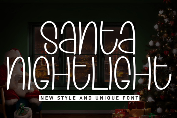 Santa Nightlight: Cozy Holiday Glow