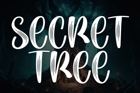 Secret Tree: Evaluating a Stylish Display Font for Modern Design Projects