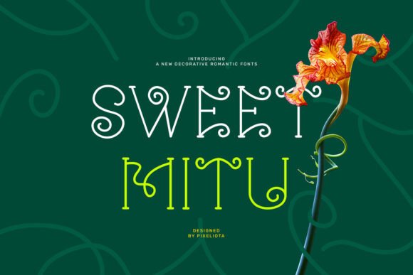 Sweet Mitu: A Playful Handwritten Display Font