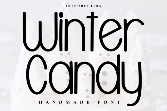 Winter Candy: A Playful Font for Holiday Designs